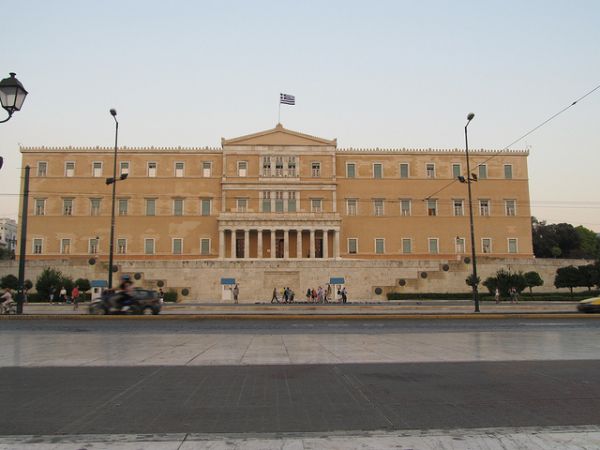 Griechisches Parlament am Syntagma-Platz